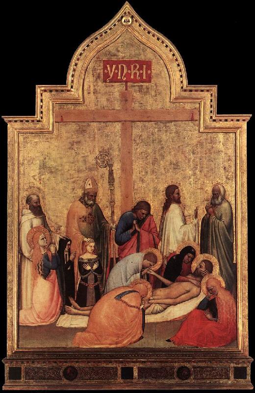 GIOTTINO (Giotto di Stefano) Pieta of San Remigio gj China oil painting art